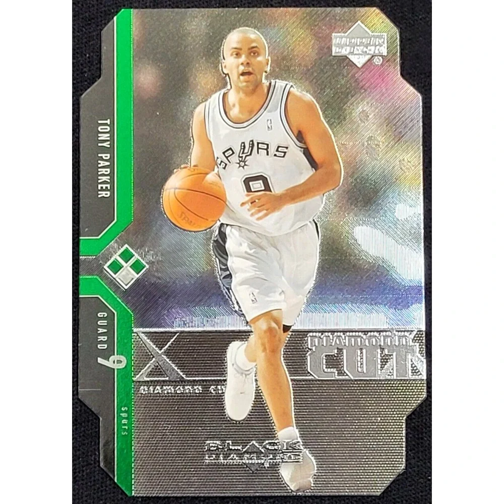 2004-05 UD‎ BLACK DIAMOND TONY PARKER DIE CUT TRIPLE DIAMOND